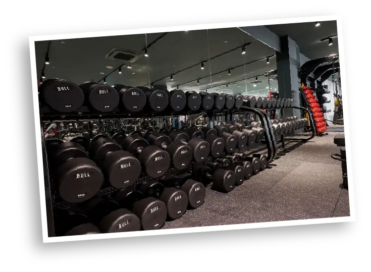 フリーウエイトエリア